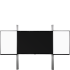 Product image Rail 2.0 - electrically height-adjustable interactive board, monitor wall mount PYETVBWW2RN9