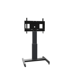 Productimage Electrically height-adjustable TV trolley, mobile monitor stand, 50 cm stroke