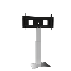 Product image Electrically height-adjustable XL monitor stand, 50 cm stroke, incl. collision protection SCEXLPK